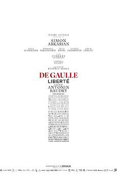 Poster for De Gaulle: Liberté 